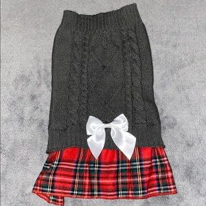 New dog sweater dress clothes